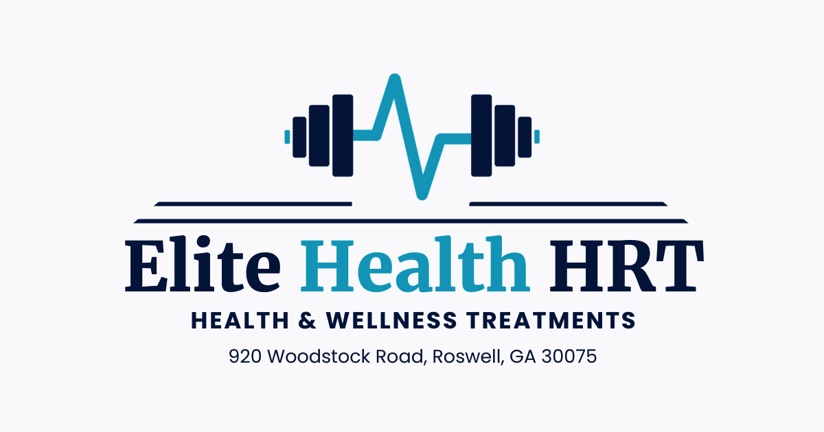 Clean, professional medical spa treatment room with neutral tones at Elite Health HRT - Roswell in Roswell