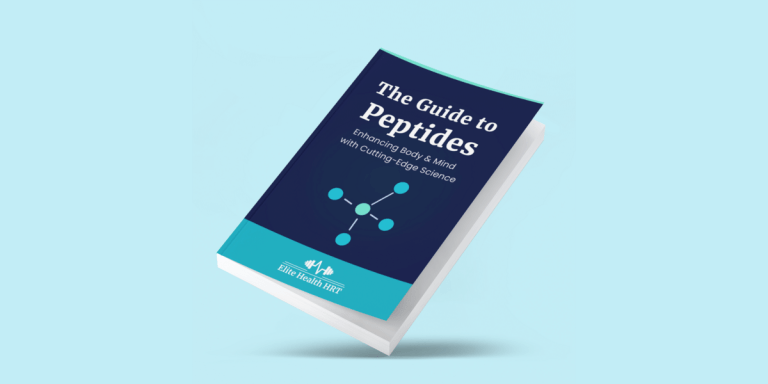 Elite Health HRT - The Guide to Peptides - Ebook Cover