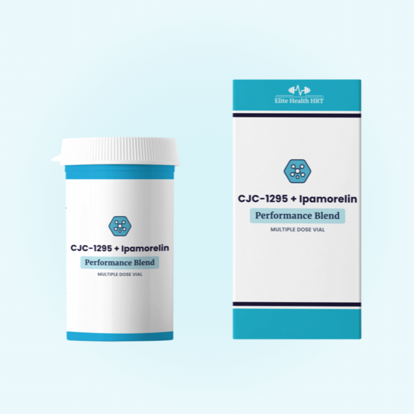 Performance Peptide Blend (CJC 1295 - Ipamorelin) - Bottle & Box Graphic (600x600) - Roswell and Canton GA - - Peptide Therapy 1