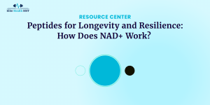 Peptides for Longevity and Resilience - NAD+ and More -​ - Blog (Thumbnail) - Elite Health HRT - North Atlanta, Roswell, Alpharetta, Woodstock, Milton, Canton, Hickory Flat - Thumbnail - 1200 x 603