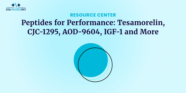 Peptides for Performance - Tesamorelin,_CJC-1295,_AOD-9604,_IGF-1_and_More__-_Blog_(Thumbnail)_-_Elite_Health_HRT_-_North_Atlanta, (1)
